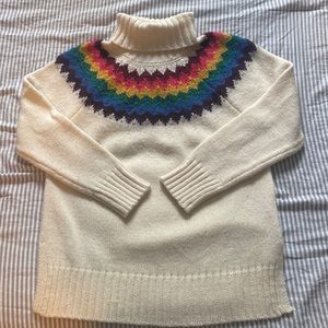 Francesca’s Rainbow Turtleneck